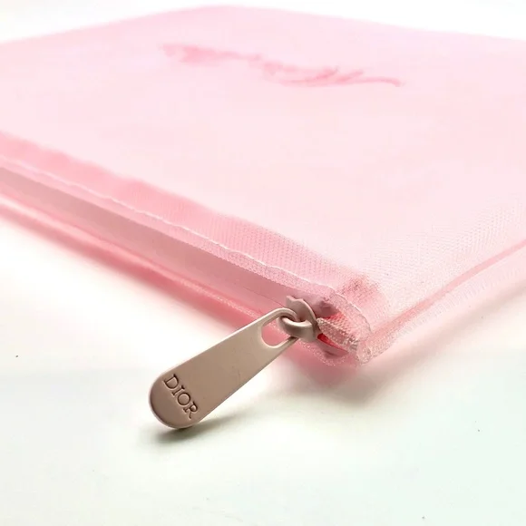 DIOR Bag Pink Miss Dior Large Mesh Pouch NEW with BOX - Picture 4 of 5